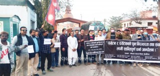 बेलहिया नाका सुचारु गर्न नेपाल भारत अवध मैत्री समाजको ऐकबद्धता 