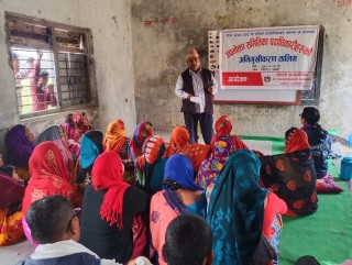 रोहिणीमा उपभोक्ता समितिका पदाधिकारीहरुलाई तालीम