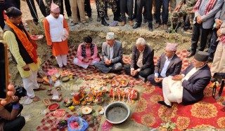 मोतिपूर औद्योगिक क्षेत्रको शिलान्यास, स्थानीयको अवरोध