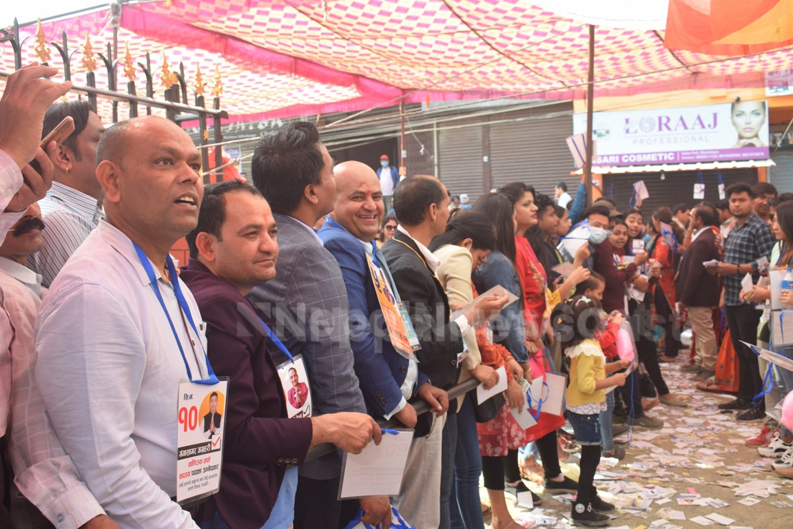 सदस्य पदका लागि मतदान हुदै , ८०९ मत खस्यो