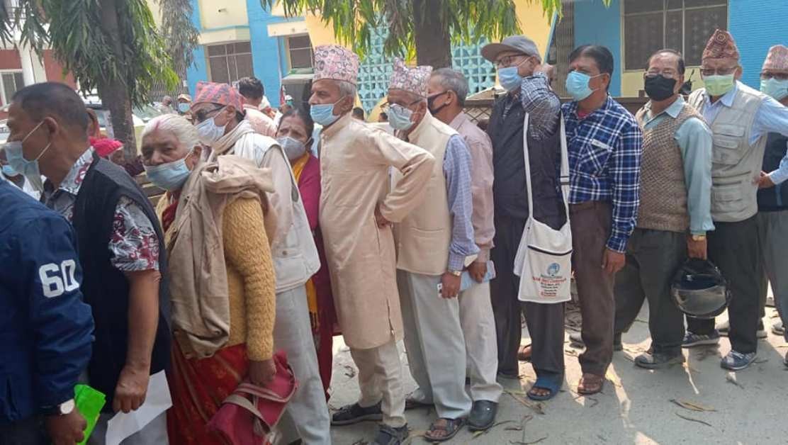 ७ प्रतिशतले कोरोनाविरुद्धको खोप लगाए