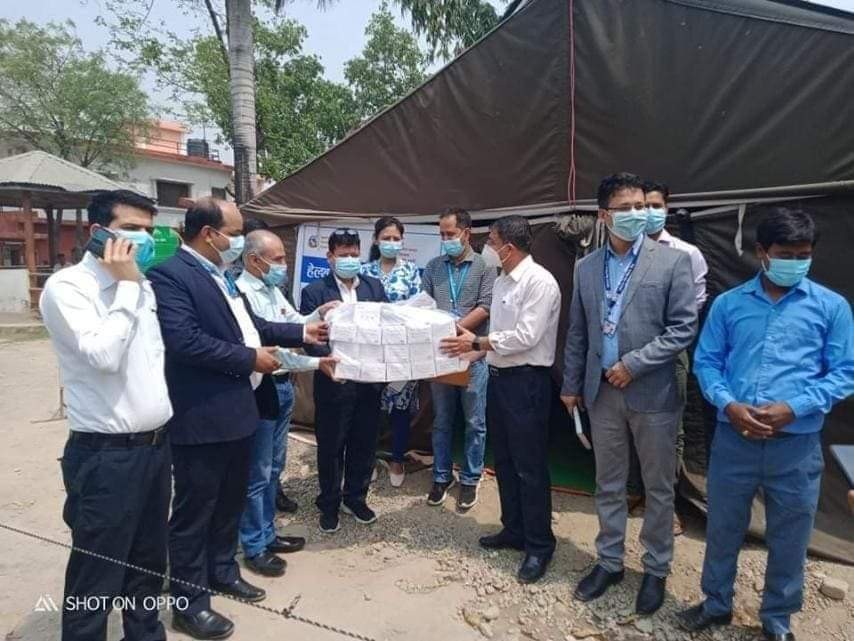 इपिडिमियोलोजी महाशाखाका निर्देशक सहितकाे टोली भैरहवामा