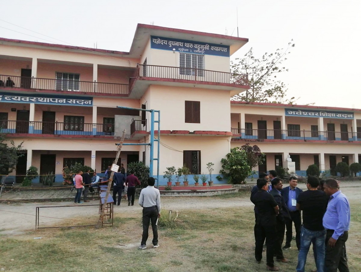 यज्ञोदय क्याम्पसकाे  मतदान सम्पन्न, मतगणना हुदै