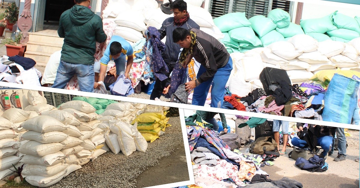 तस्करी नियन्त्रणमा प्रहरी सक्रिय, ७ लाखको सामान बरामद