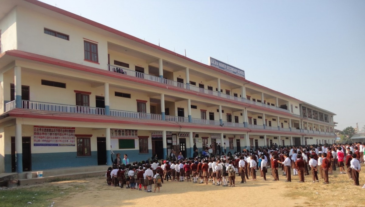 संक्रमण देखिएपछि  कालिका विद्यालय बन्द