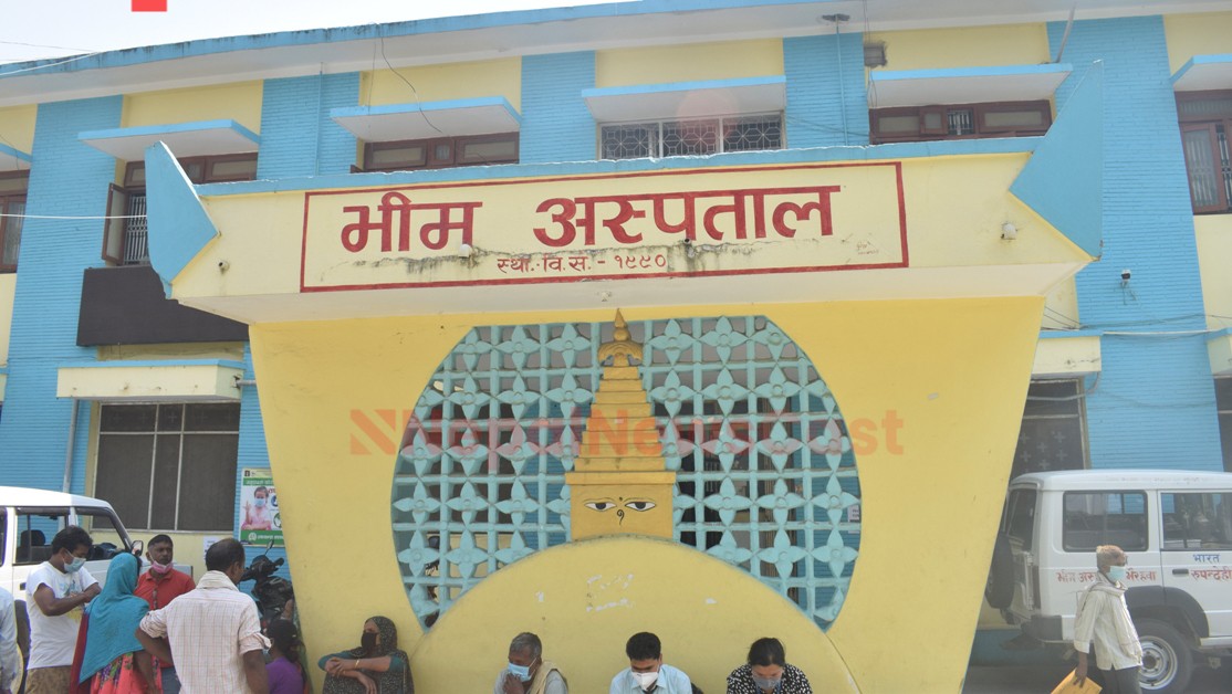 लुम्बिनी प्रदेशका कोरोना विशेष अस्पताल भरिए , भीममा २५को क्षमता २६ विरामी