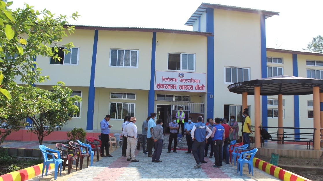 तिलोत्तमाले गर्याे आइसोलेशन तयार