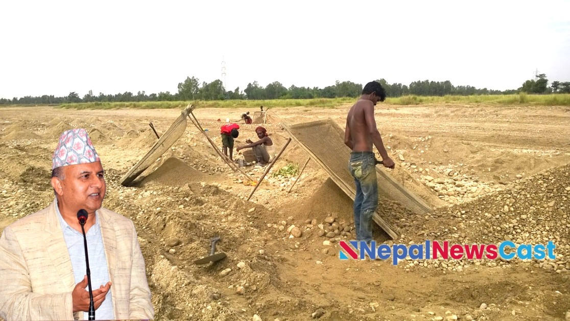 बालुवा-ढुंगा निकासीले चुरे विनास हुँदैन, भ्रम सिर्जना नगरौं : मुख्यमन्त्री पोखरेल