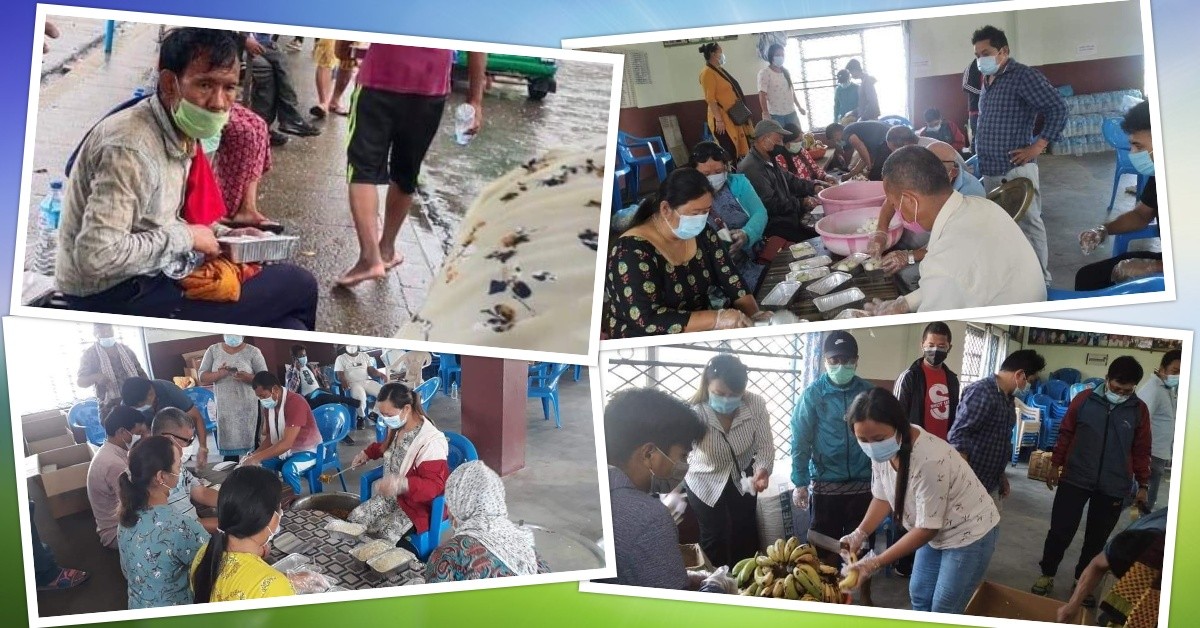 मानविय सेवामा  राष्ट्रिय जनमुक्ति पार्टी (फाेटाेफिचर)