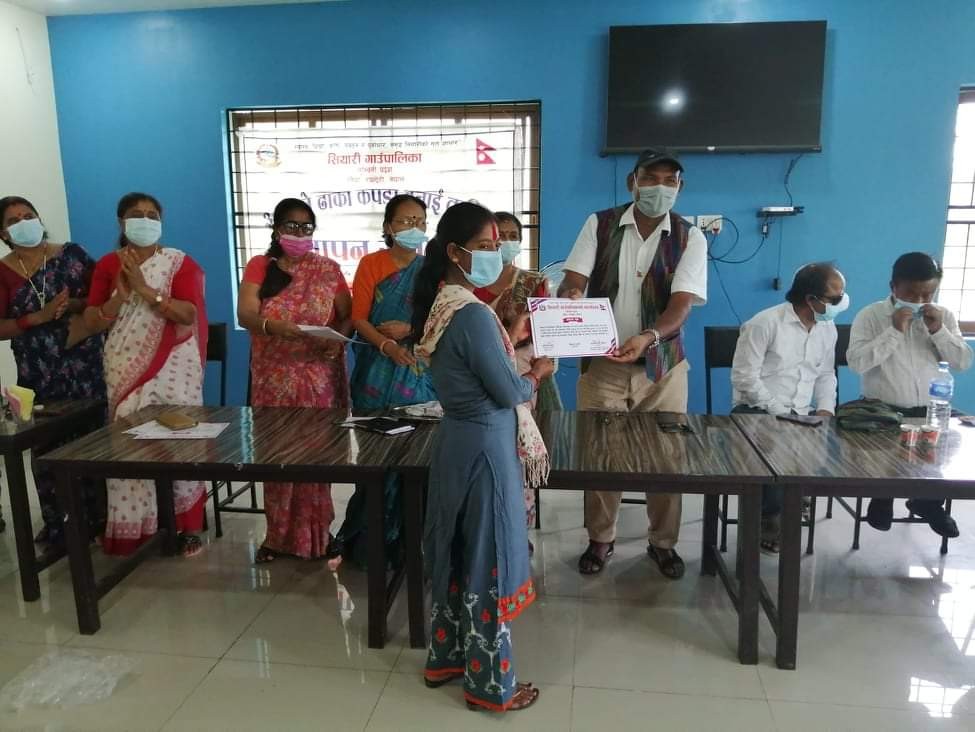 ढाका कपडा बुनाई तालिम सम्पन्न