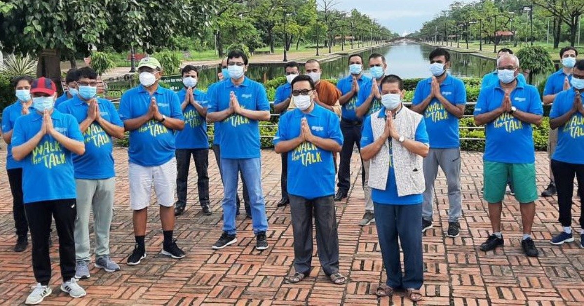 लुम्बिनीमा विश्व स्वास्थ्य सङ्गठनको ‘हिँड्दै कुरा गर’ अभियान