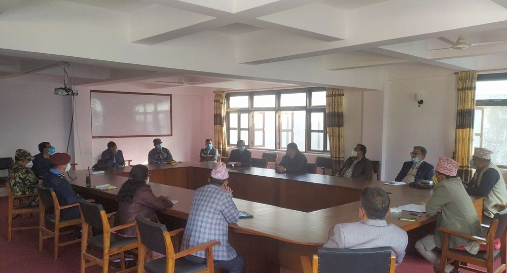 पाल्पामा निषेधाज्ञा साउन ३२ गतेसम्म थपियाे