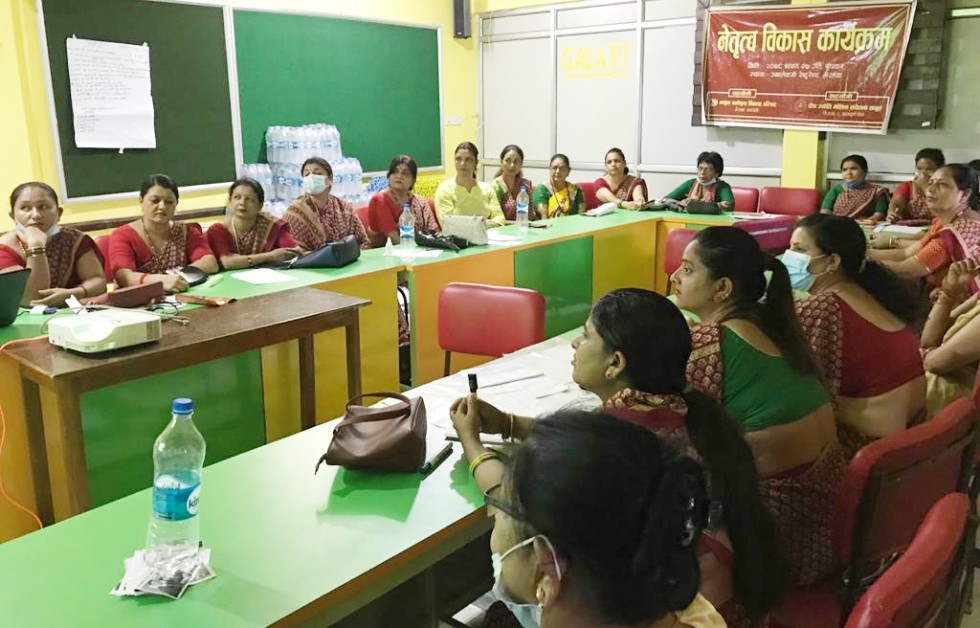 दिप ज्योतिद्वारा नेतृत्व विकास तालिम सम्पन्न