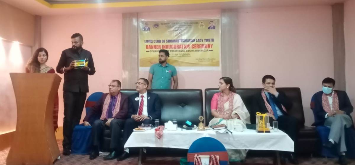 लायन्स क्लब अफ प्रोग्रेसिभ सिद्धार्थनगर स्थापना, अध्यक्षमा कसौधन
