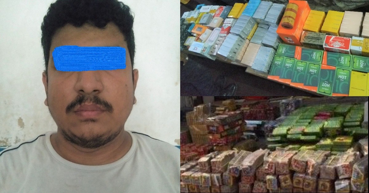 पटाका सहित पसलका संचालक पक्राउ