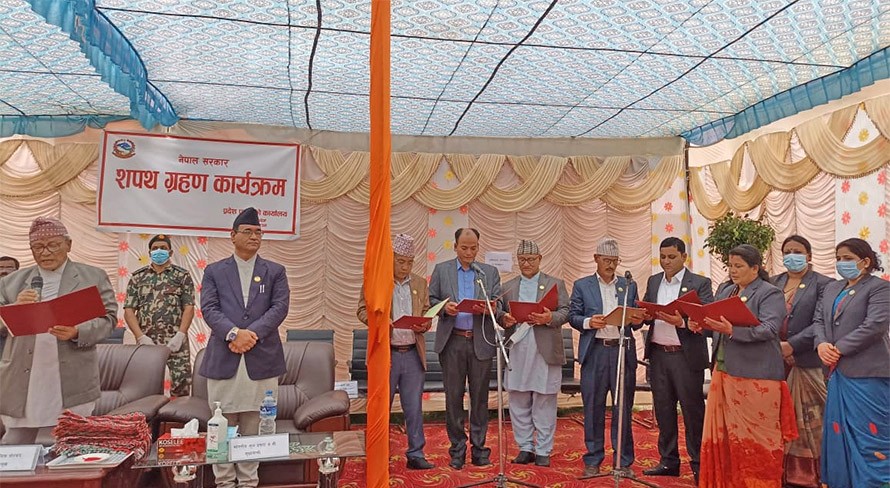 प्रदेशभरमै ठूलो मन्त्रिपरिषद् लुम्बिनीमा