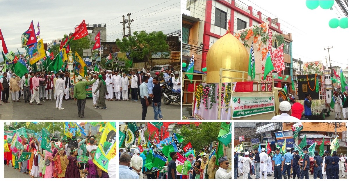 भैरहवामा ५२ वर्ष देखि मनाइदै मोहम्मद जयन्ती