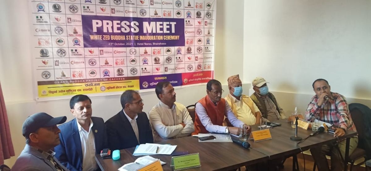 बहुमुल्य बुद्ध मुर्तिको अनावरण १४ गते राष्ट्रपतिबाट हुने