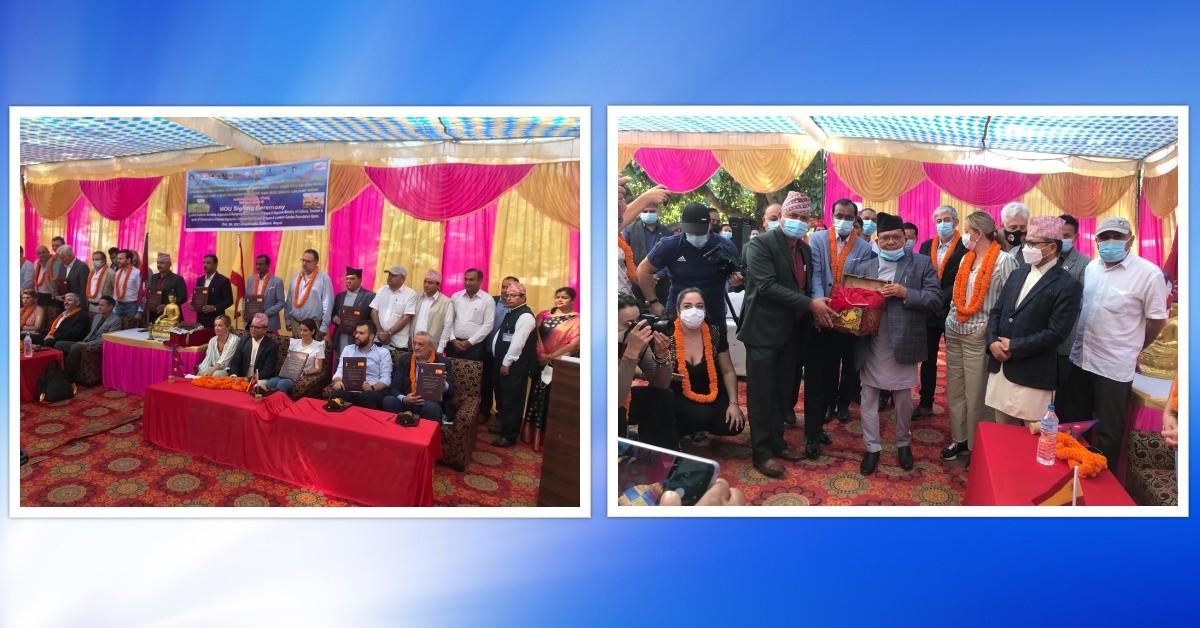 बुद्ध सर्किटका ४ नगर र स्पेनको काथेरेस नगरबीच भगिनी सम्बन्ध