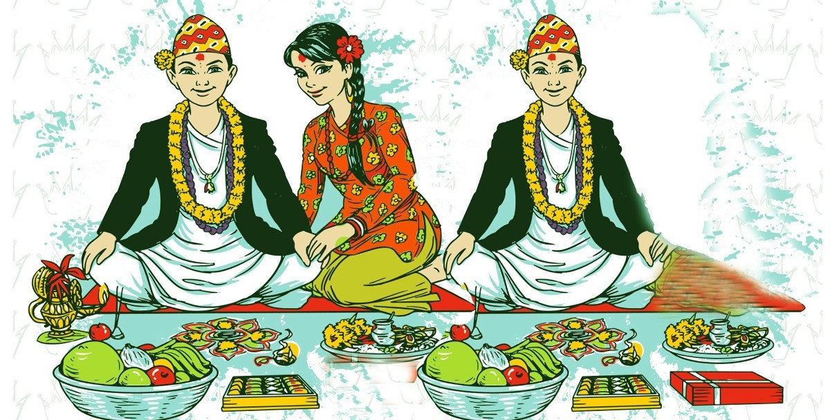दाजुभाइको पूजा गरी भाइटीका मनाइदै, उत्तम साइत बिहान ११ :०२ मिनेटमा