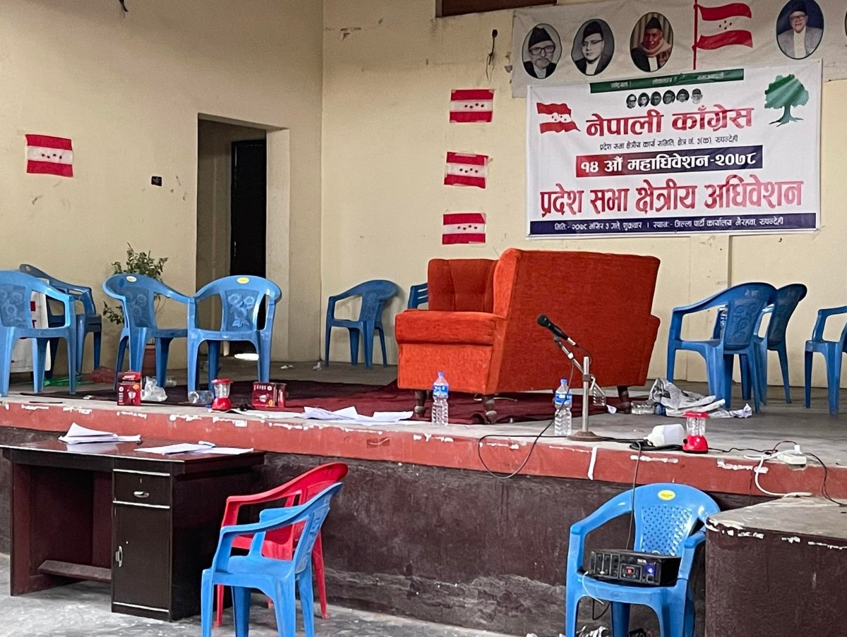 भैरहवामा कांग्रेसको मतगणना स्थलमा बिवाद ,पाँच घाइते ।