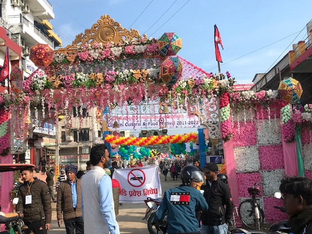 नयां वर्षको स्वागतका लागि दुलही जस्तै सिंगारियो लुम्बिनी