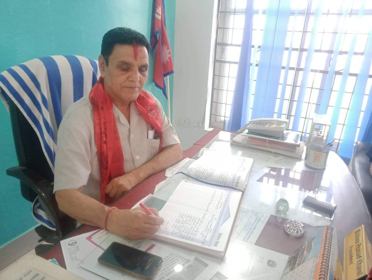 लुम्विनी ट्रक यातायात ब्यबसायी सघंको अध्यक्षमा पुनः खरेल