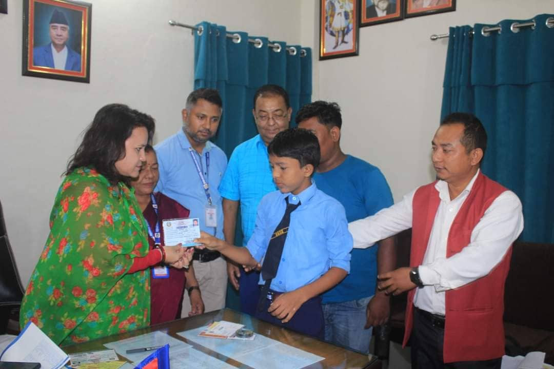 सिद्धार्थनगरमा अपांगता परिचय पत्र वितरण