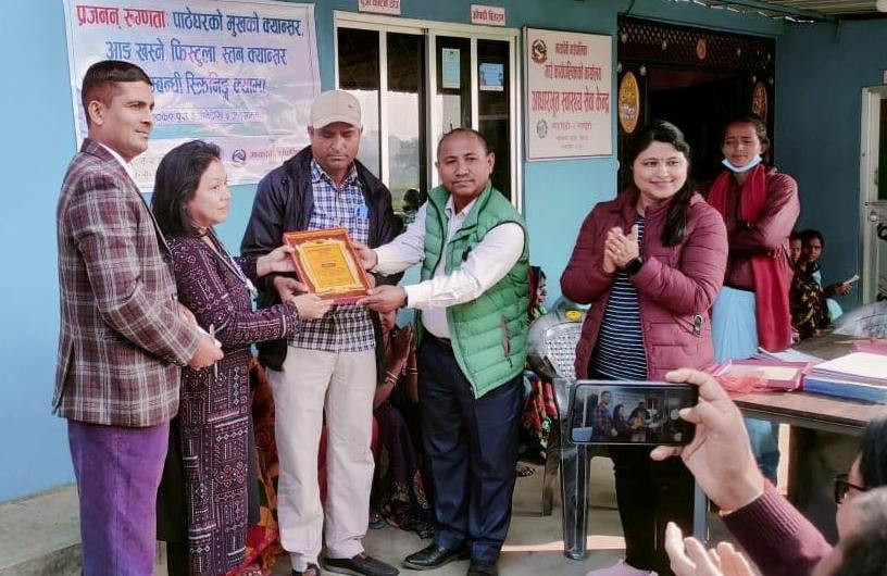मायादेवी गांउपालिकाद्धारा महिलाहरुका लागी स्वास्थ्य शिविर , महिलाहरुको स्वास्थ्य अवस्था कमजोर