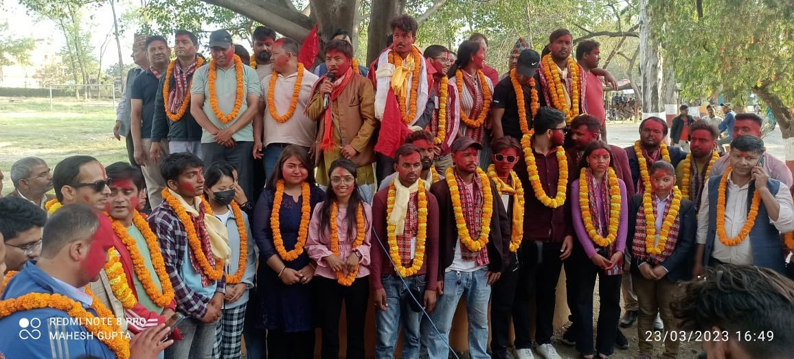 भैरहवा बहुमुखी क्याम्पसमा अनेरास्ववियुको प्यानलै विजयी, अध्यक्षमा न्यौपाने