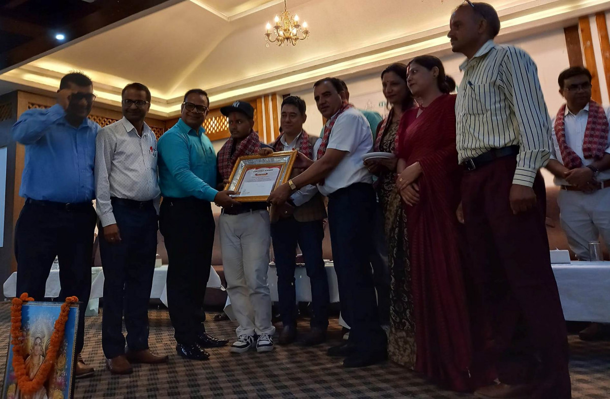 काशीले गर्यो एसईई सहभागीलाई सम्मान