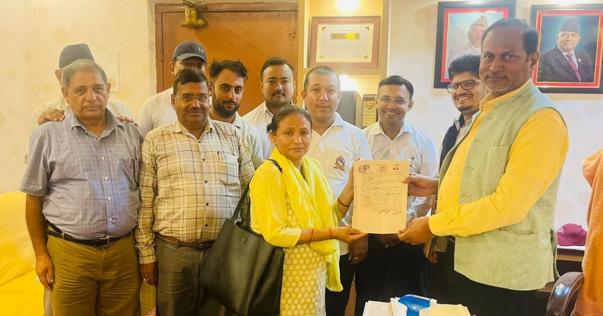 सिद्धार्थनगरमा नक्सा अभिलेखिकरण प्रमाणपत्र वितरण सुरु