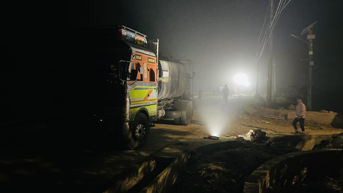 संयुक्त राष्ट्रसंघका महासचिवको लुम्बिनी भ्रमणअघि रातारात सडक पिच गरिँदै