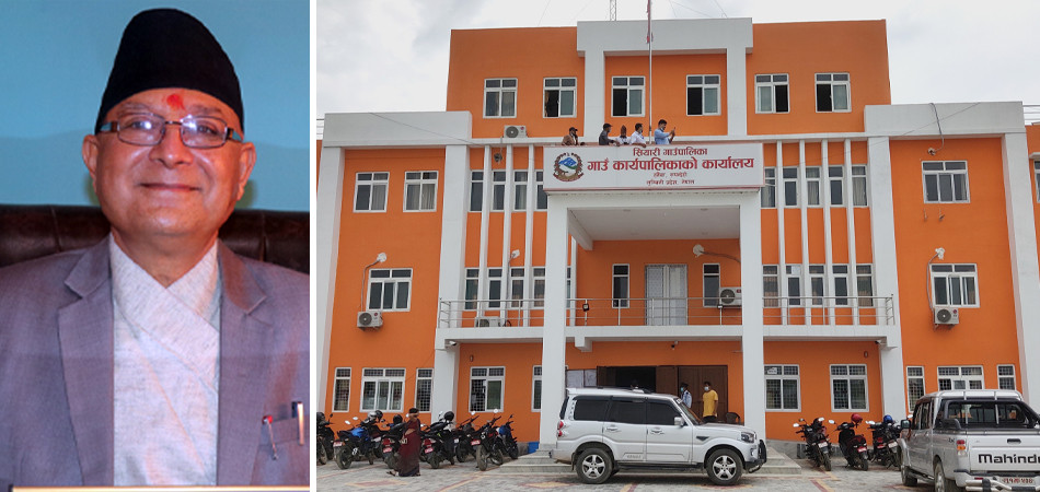 भुकम्प प्रभावितलाई सियारी गाउँपालिका अध्यक्ष घिमिरेले एक महिना बराबरको सुबिधा दिने