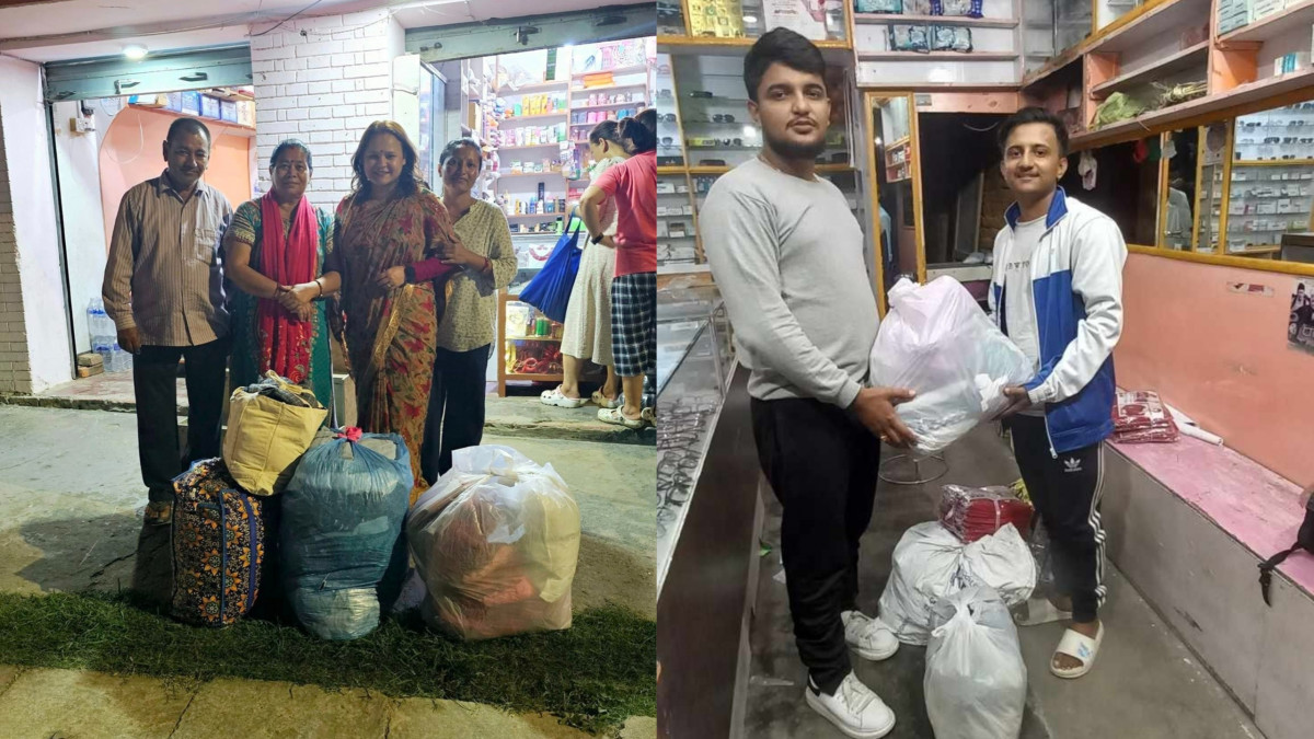 भुकम्प पीडितका लागि भैरहवामा ‘न्यानो माया’ अभियान