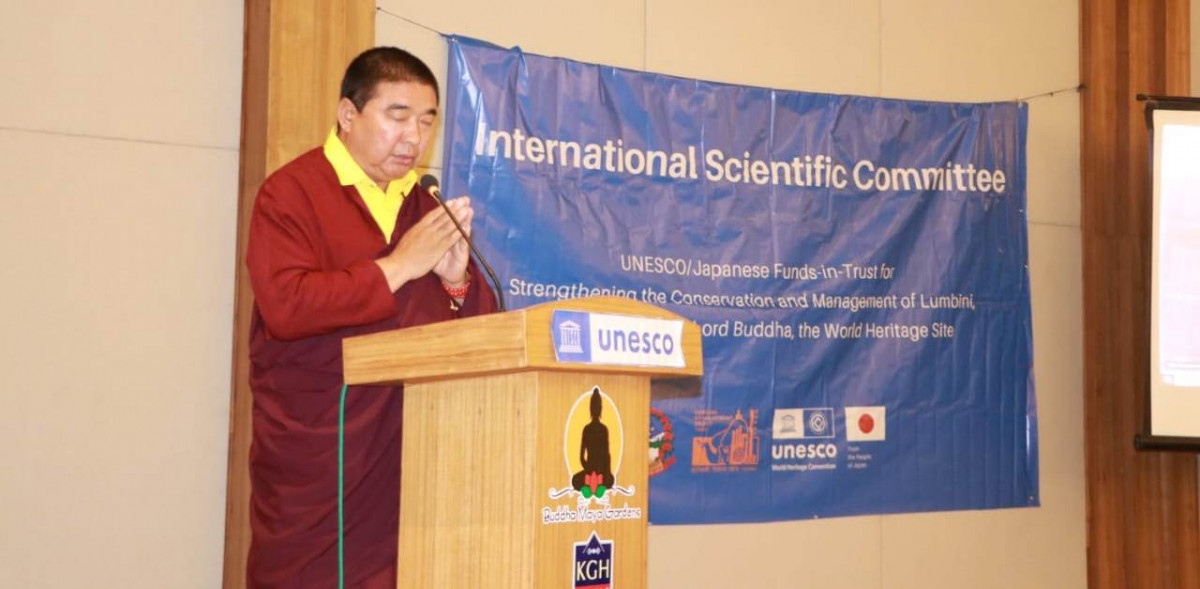 यूनेस्को अन्तर्राष्ट्रिय विशेषज्ञ समितिको तिन दिने कार्यशाला लुम्बिनीमा शुरु