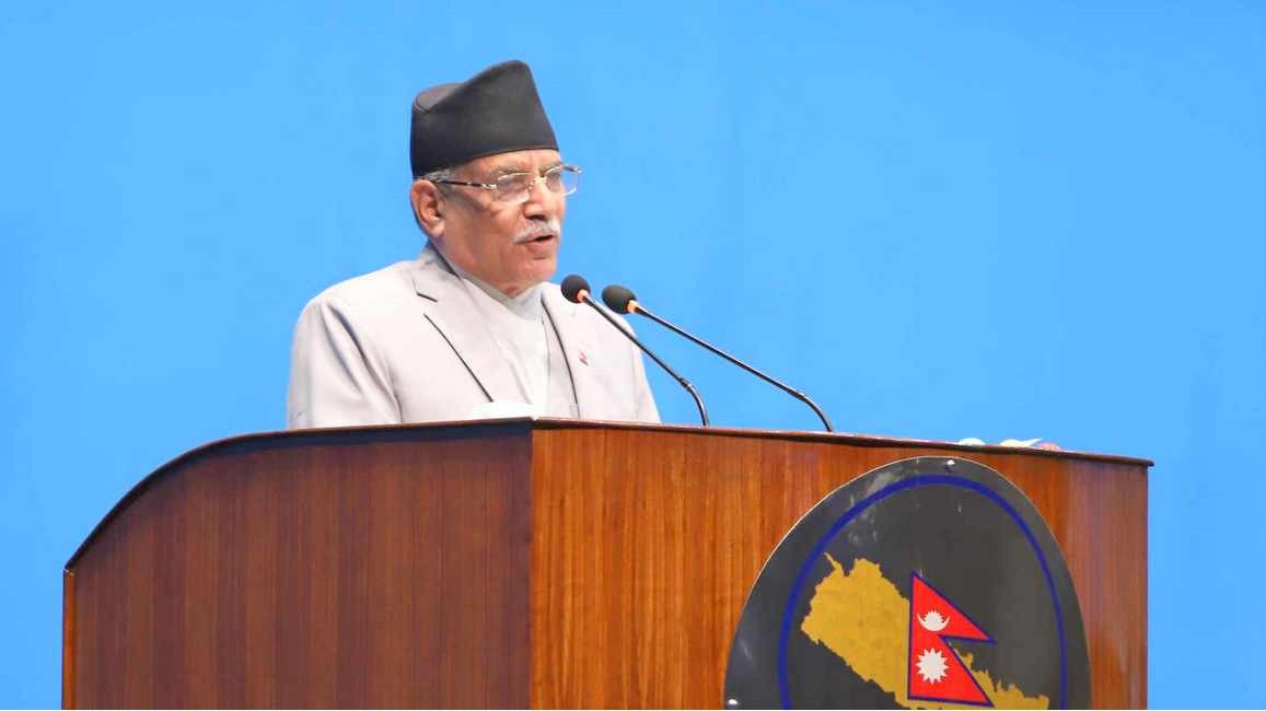 आफूले सम्बोधन गर्दा संसदमा शीर्ष नेता नआएकोमा प्रचण्ड असन्तुष्ट