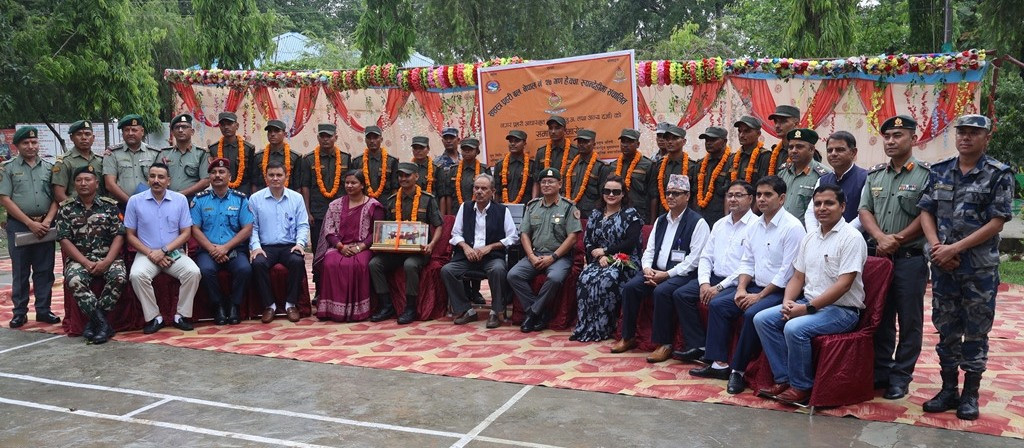 सशस्त्र प्रहरीद्धारा लुम्बिनी साँस्कृतिकका नगर प्रहरीलाई अधारभूत तालिम प्रदान