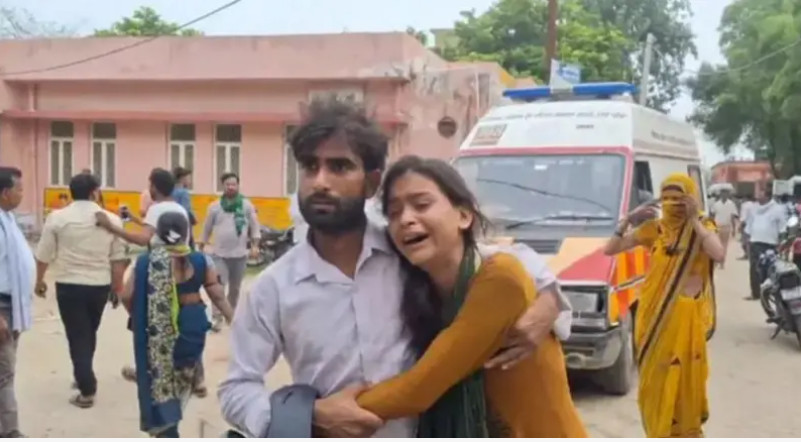 हाथरस सत्सङ्ग भागदौडमा मर्नेको सङ्ख्या १२४ पुग्यो
