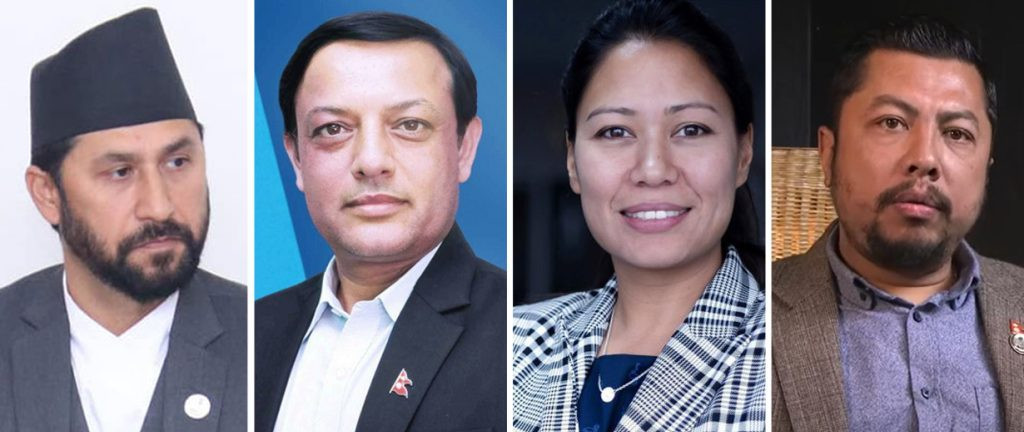 रास्वपाका मन्त्रीहरुले राजीनामा दिंदै