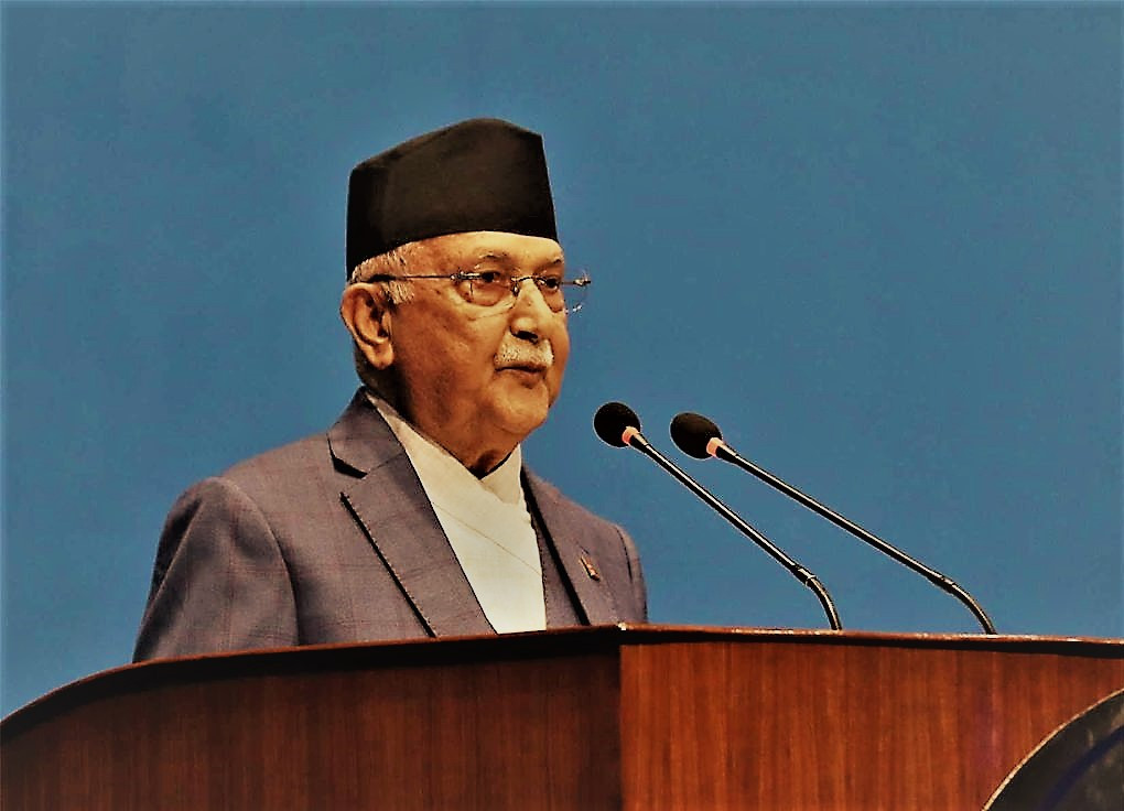 प्रधानमन्त्री ओली भन्छन् : सेयर बजार २७ महिनाकै उच्च विन्दुमा आयो, यो हाम्रो सरकार बनेपछि भएको हो ।