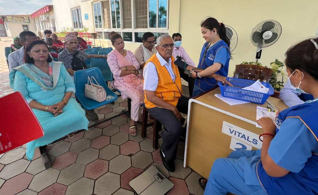 डायवेटिज मेघा क्याम्पबाट दुईसय बढी लाभान्वित