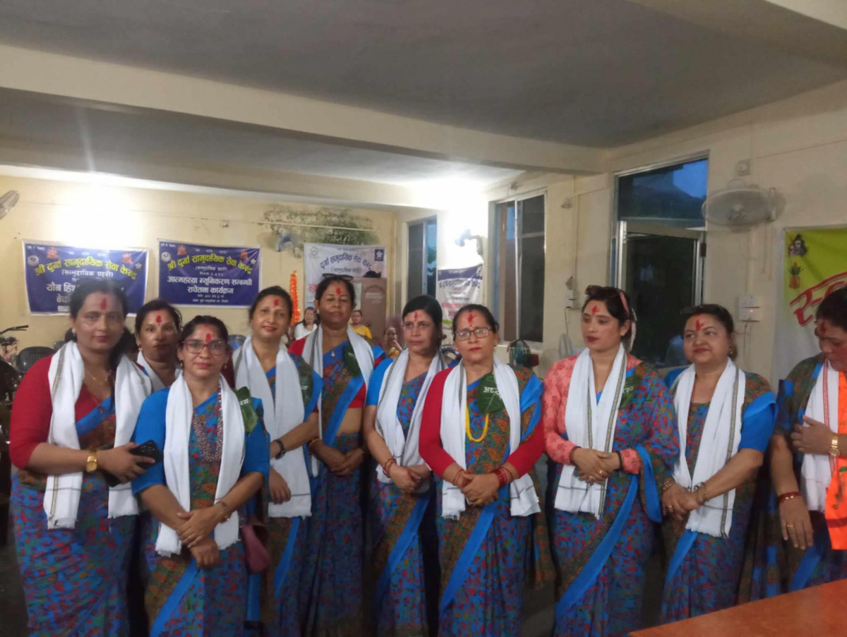 एकता महिला समुहको अध्यक्षमा पुनः सकुन्तला अधिकारी