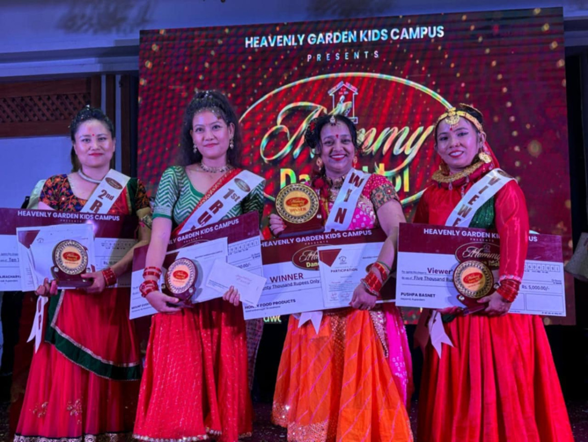 मम्मी डान्स आइडल सिजन थ्रि को उपाधि मिनाक्षी सर्मालाई