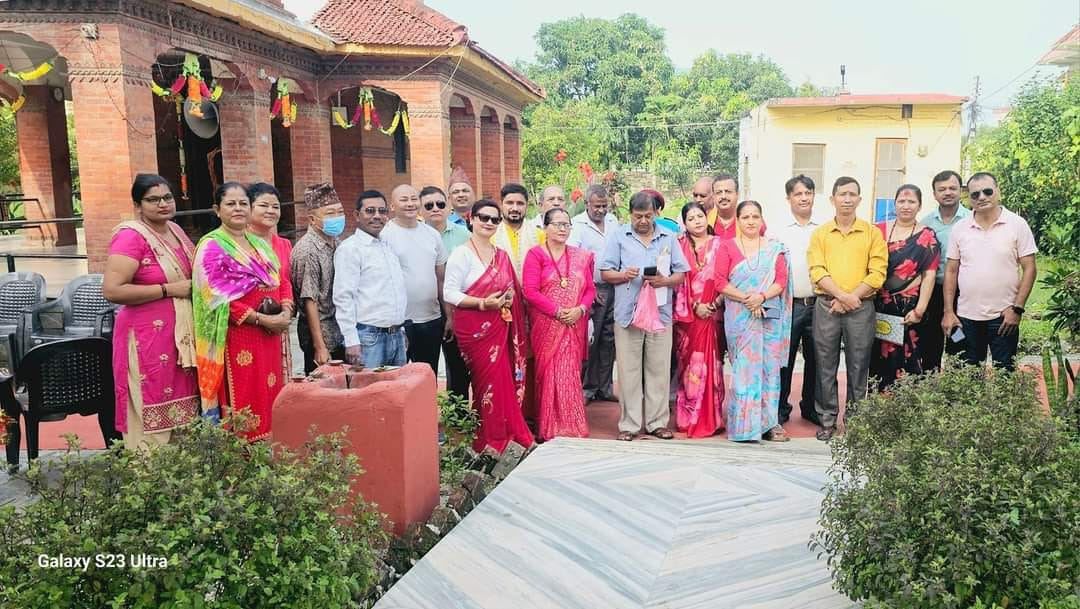 दुर्गा सामुदायिक सेवा केन्द्रद्वारा शुभकामना आदानप्रदान