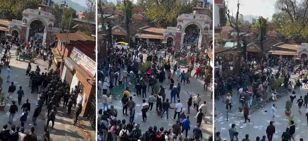 स्ववियु निर्वाचनका लागि फर्जी मतदाताले मतदान गरेको भन्दै विवाद सिर्जना,  दुई संगठनका नेता तथा कार्यकर्ताबिच कुटाकुट
