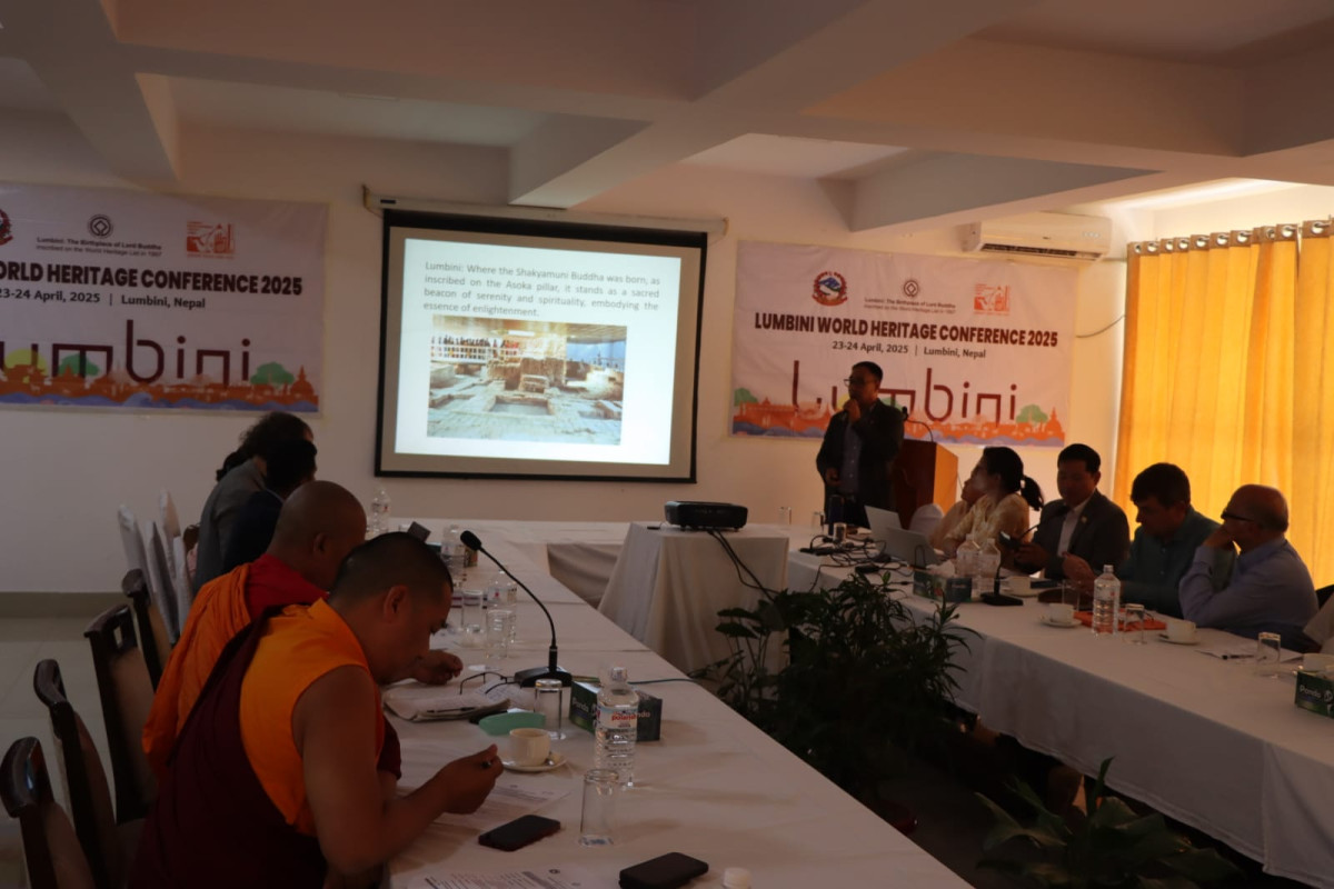 लुम्बिनी विश्व सम्पदा सम्मेलन २०२५ सम्पन्न