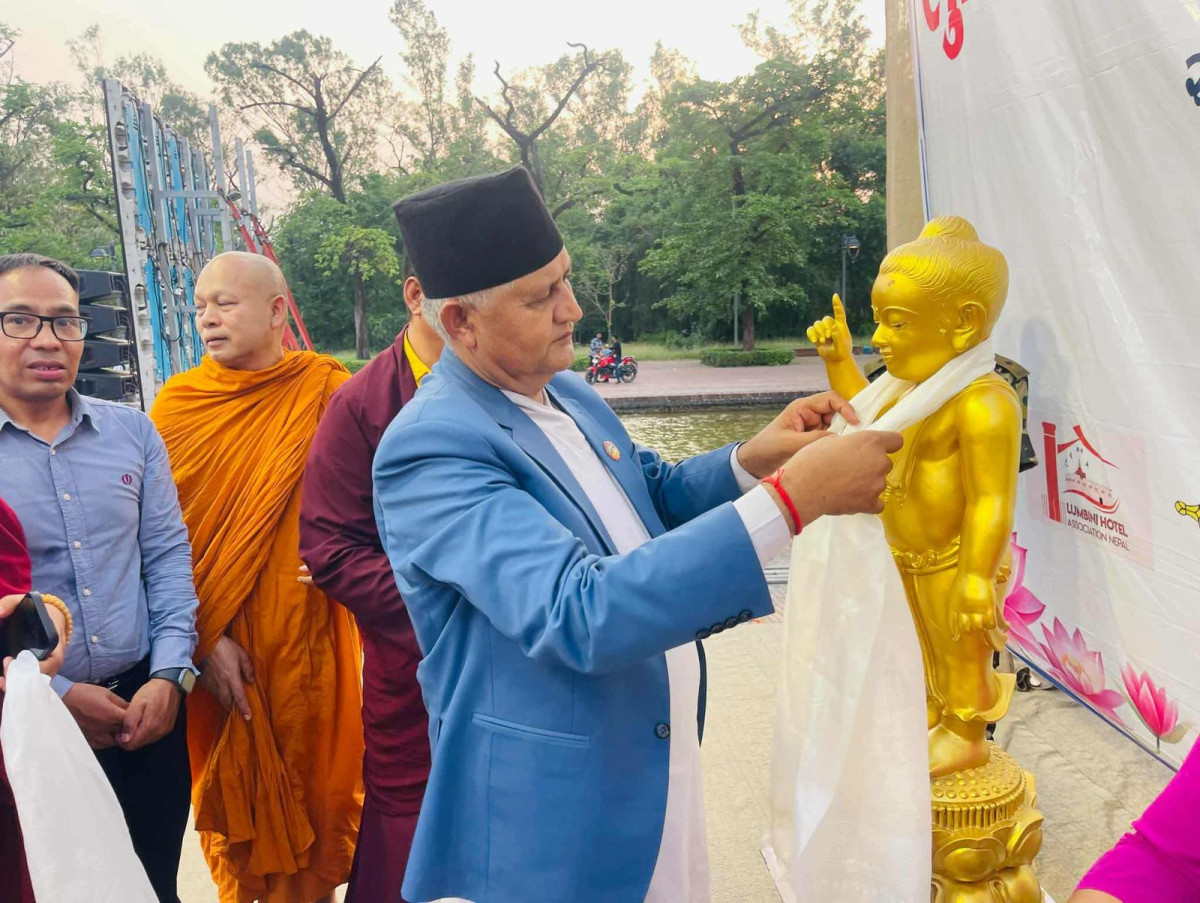 मुख्यमन्त्री आचार्य द्वारा लुम्बिनीमा सांस्कृतिक तथा खाना महोत्सव उद्घाटन 