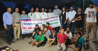 अनाथ बालबालिकालाई खीर खुवाउँदै वृक्षरोपण—लियो क्लब अफ बुटवल एभरेष्ट र लायन्स क्लबको संयुक्त पहल