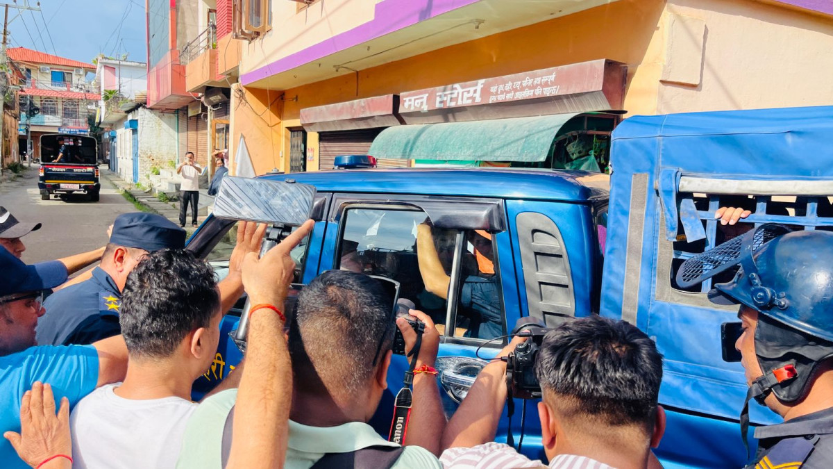 रवि लामिछानेलाई नख्खु कारागार लगियो